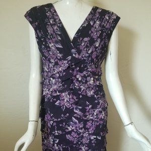 Adrianna Pappell Sleevless Sheath Dress - Size 10